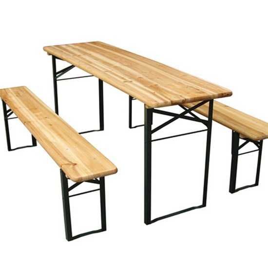 Tables et 2 bancs sur 0.60m*1.80m