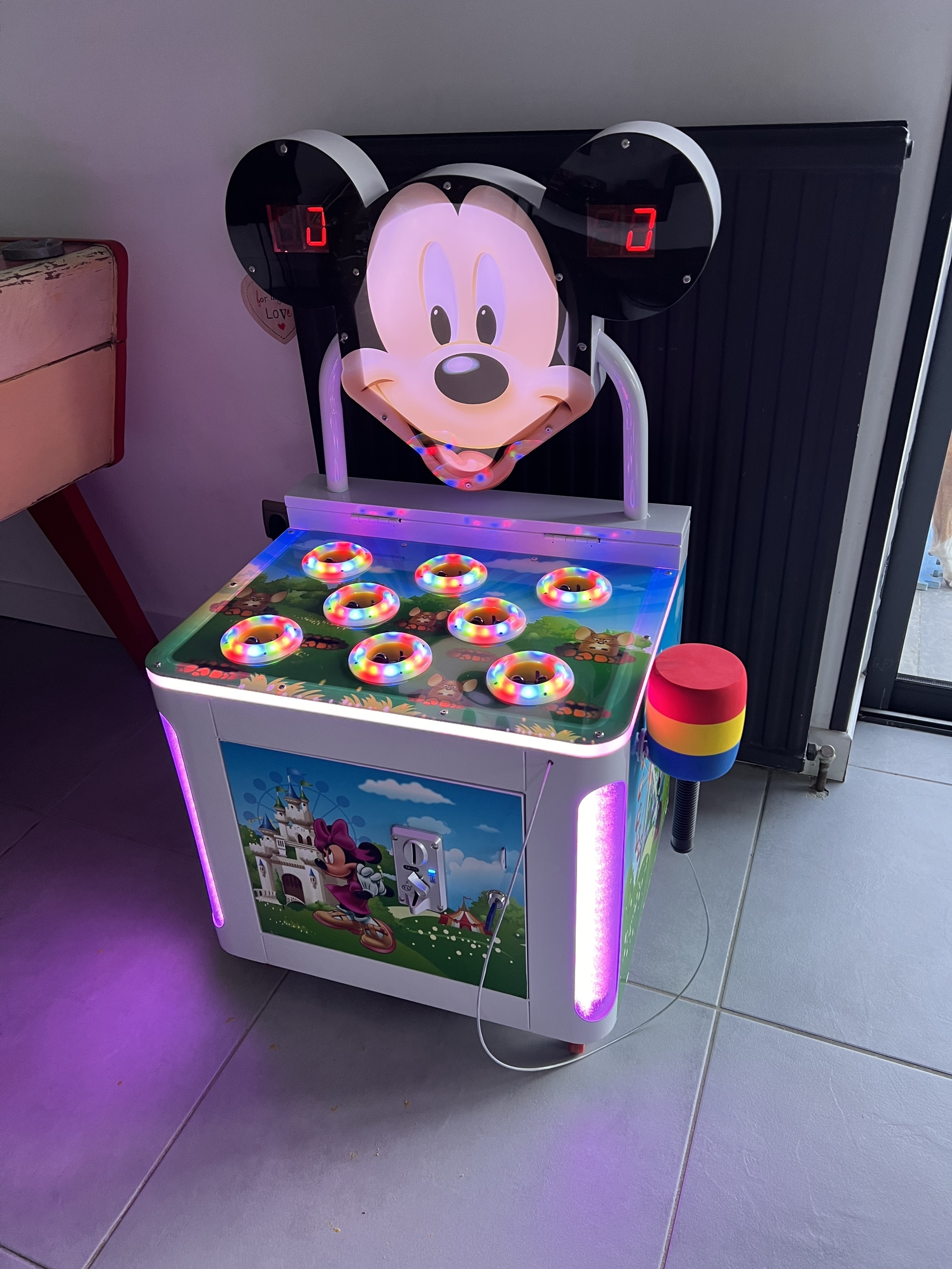 Jeu de la Taupe Disney des 2 ans