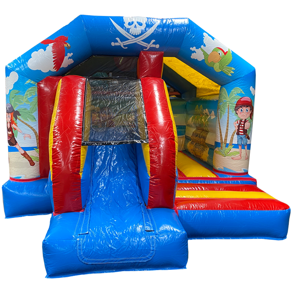 structure gonflable toboggan pirate 2016 4*4m