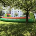 baby foot humain 12 joueurs 10,5 x 7 x H 2,5 m
